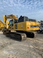 Used Excavator in yard,Back of used Komatsu Excavator,Used Excavator ready to go,Front of used Excavator